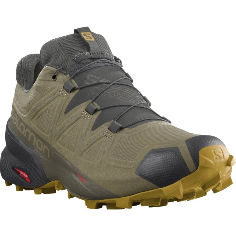 Tenis Para Trail Running Salomon Speedcross 5 GTX Hombre Verde Oliva | MX TMHX950